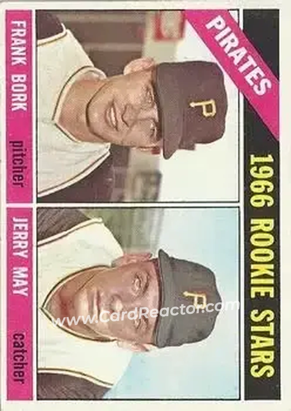 1966 O-Pee-Chee #123 - Card #123 - Pittsburgh Pirates - Front