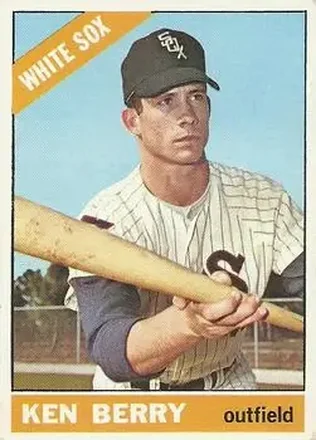 1966 O-Pee-Chee #127 - Ken Berry - Chicago White Sox