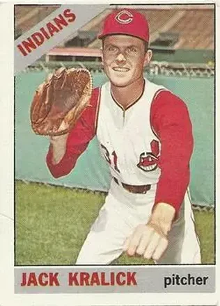 1966 O-Pee-Chee #129 - Jack Kralick - Cleveland Indians