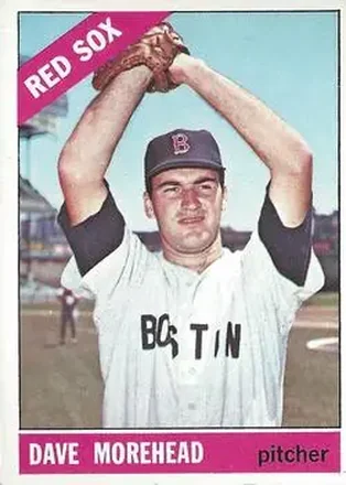 1966 O-Pee-Chee #135 - Dave Morehead - Boston Red Sox 1966 O-Pee-Chee #135 - Dave Morehead - Boston Red Sox