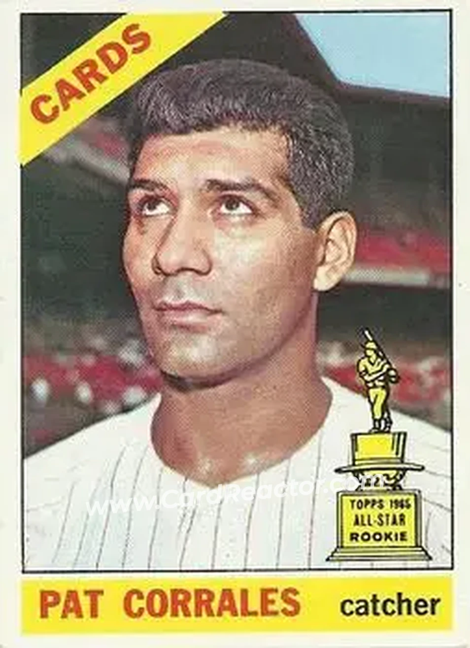 1966 O-Pee-Chee #137 - Pat Corrales - St. Louis Cardinals - Front 1966 O-Pee-Chee #137 - Pat Corrales - St. Louis Cardinals - Front