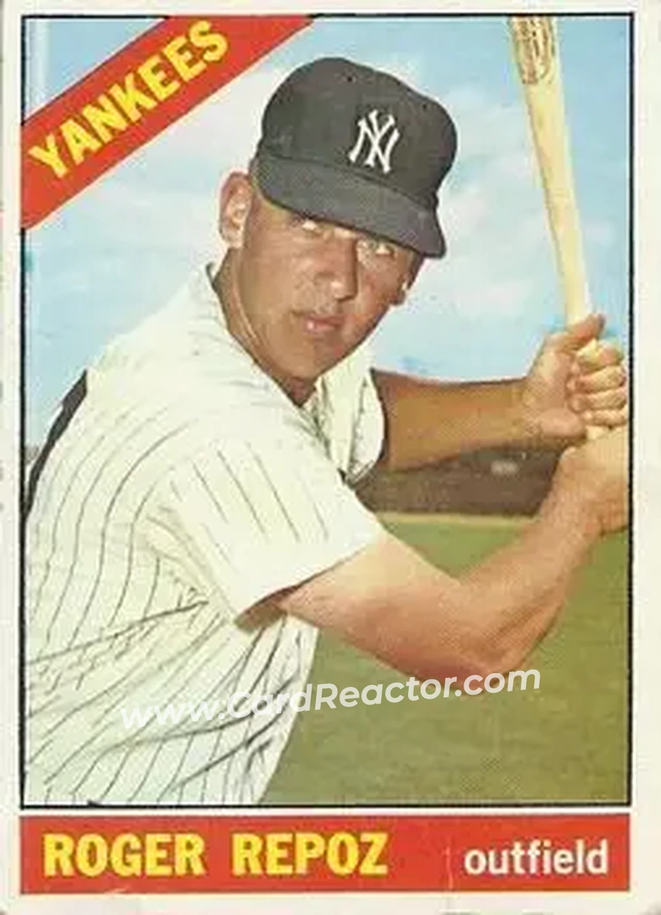 1966 O-Pee-Chee #138 - Roger Repoz - New York Yankees - Front