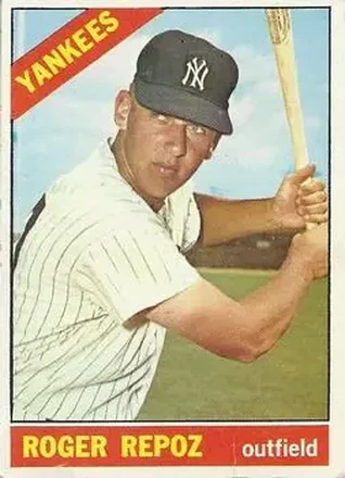 1966 O-Pee-Chee #138 - Roger Repoz - New York Yankees