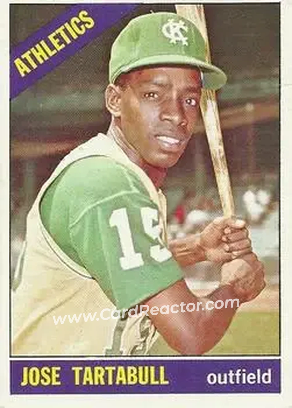 1966 O-Pee-Chee #143 - Jose Tartabull - Kansas City Athletics - Front 1966 O-Pee-Chee #143 - Jose Tartabull - Kansas City Athletics - Front