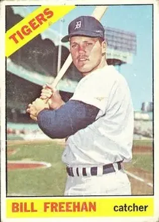 1966 O-Pee-Chee #145 - Bill Freehan - Detroit Tigers 1966 O-Pee-Chee #145 - Bill Freehan - Detroit Tigers