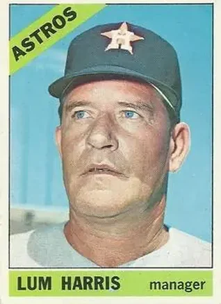 1966 O-Pee-Chee #147 - Lum Harris - Houston Astros