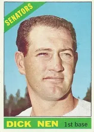 1966 O-Pee-Chee #149 - Dick Nen - Washington Senators