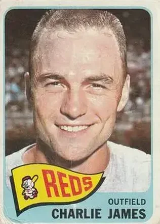 1965 O-Pee-Chee #141 - Charley James - Cincinnati Reds