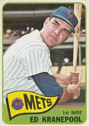 1965 O-Pee-Chee #144 - Ed Kranepool - New York Mets