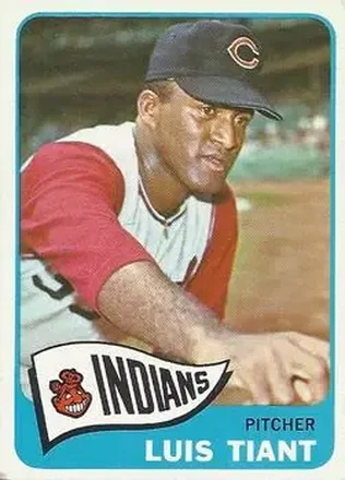 1965 O-Pee-Chee #145 - Luis Tiant - Cleveland Indians