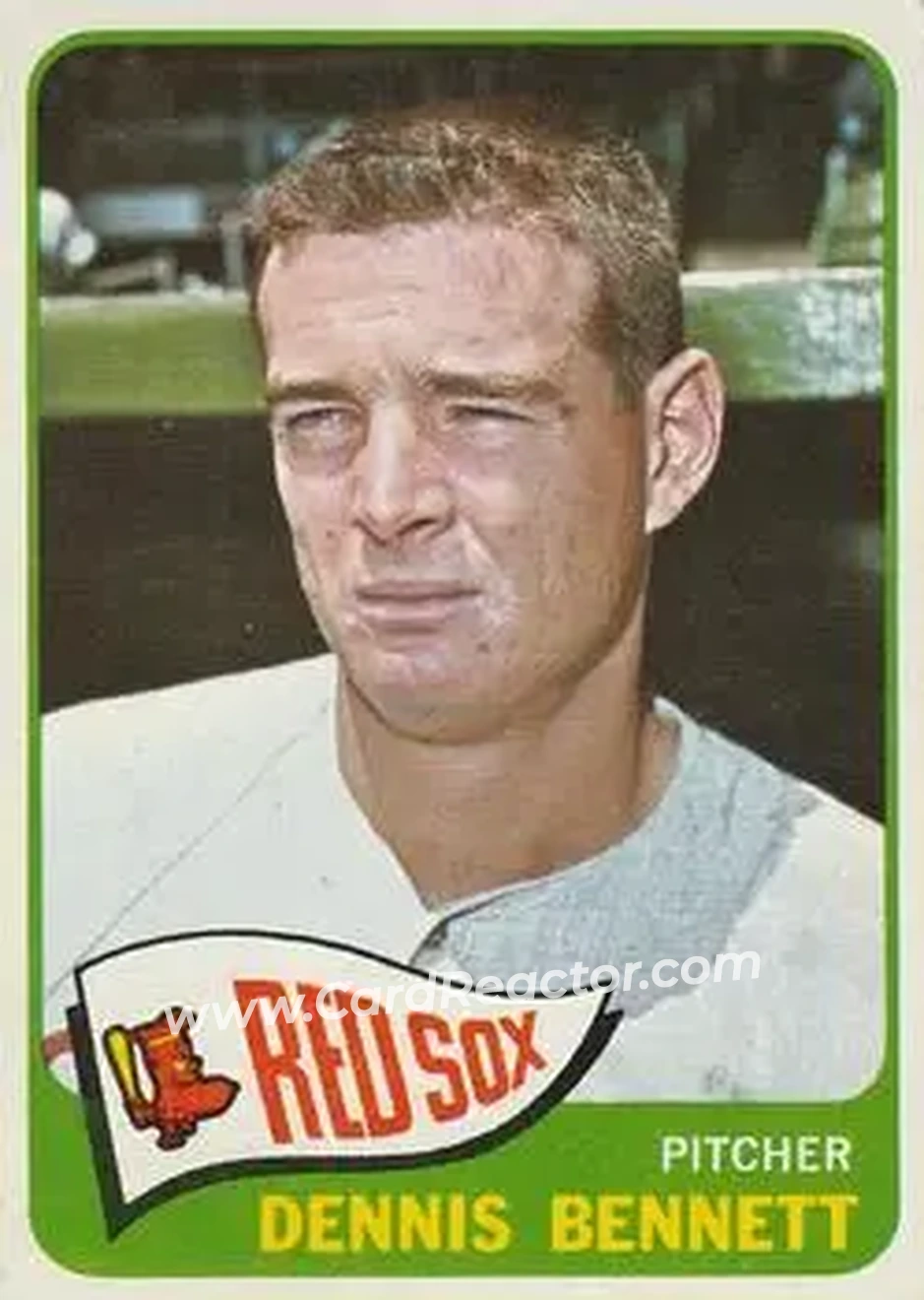 1965 O-Pee-Chee #147 - Dennis Bennett - Boston Red Sox - Front 1965 O-Pee-Chee #147 - Dennis Bennett - Boston Red Sox - Front