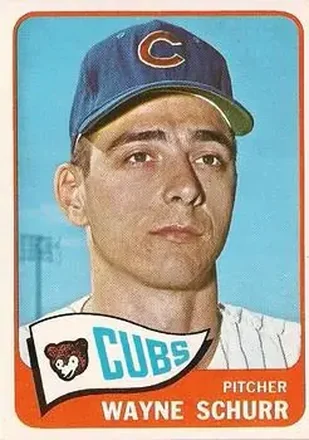 1965 O-Pee-Chee #149 - Wayne Schurr - Chicago Cubs