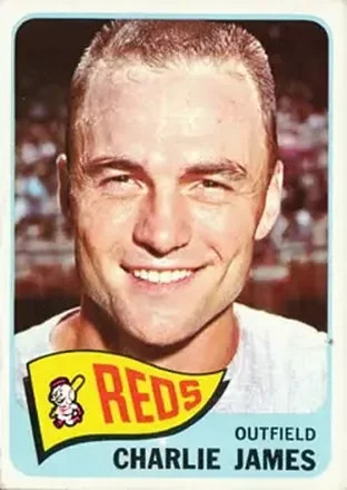 1965 Topps #141 - Charley James - Cincinnati Reds