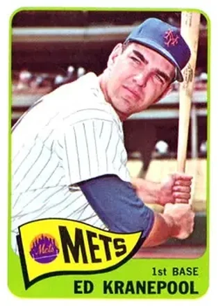 1965 Topps #144 - Ed Kranepool - New York Mets