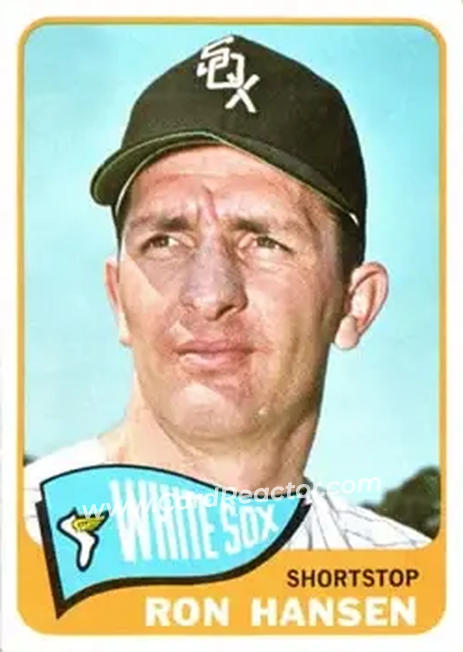 1965 Topps #146 - Ron Hansen - Chicago White Sox - Front