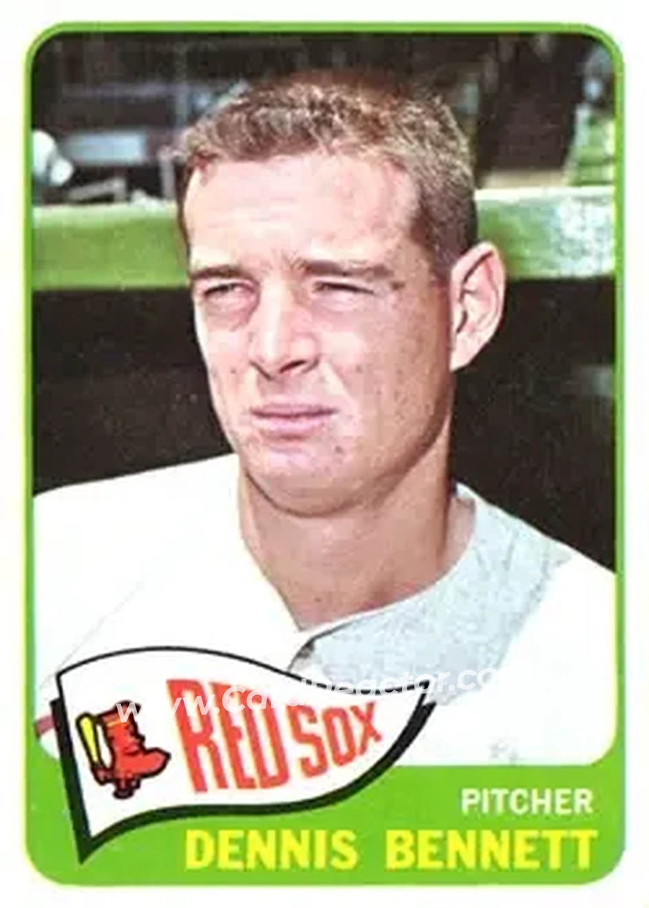1965 Topps #147 - Dennis Bennett - Boston Red Sox - Front