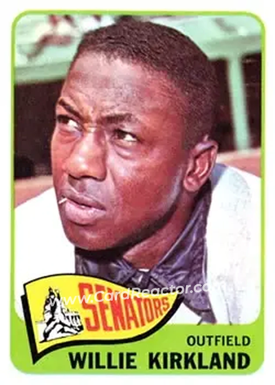 1965 Topps #148 - Willie Kirkland - Washington Senators - Front