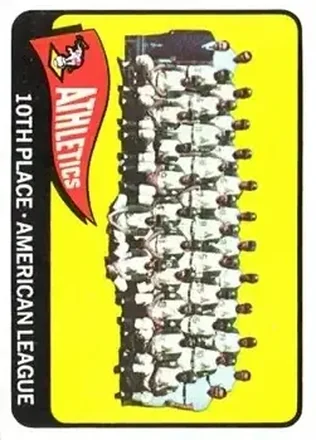 1965 Topps #151 - Card #151 - Kansas City Athletics