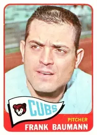 1965 Topps #161 - Frank Baumann - Chicago Cubs