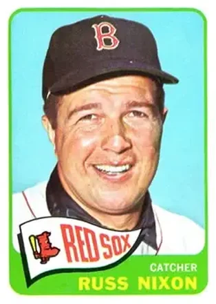 1965 Topps #162 - Russ Nixon - Boston Red Sox