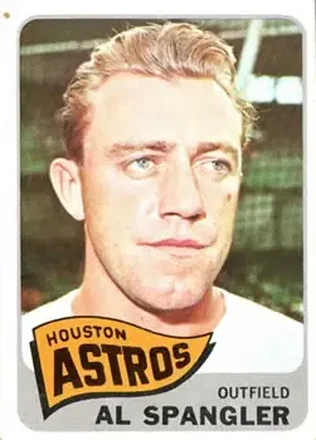 1965 Topps #164 - Al Spangler - Houston Astros