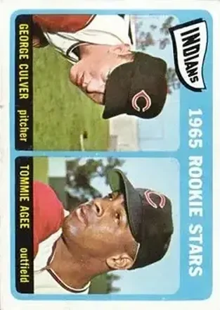 1965 Topps #166 - Card #166 - Cleveland Indians
