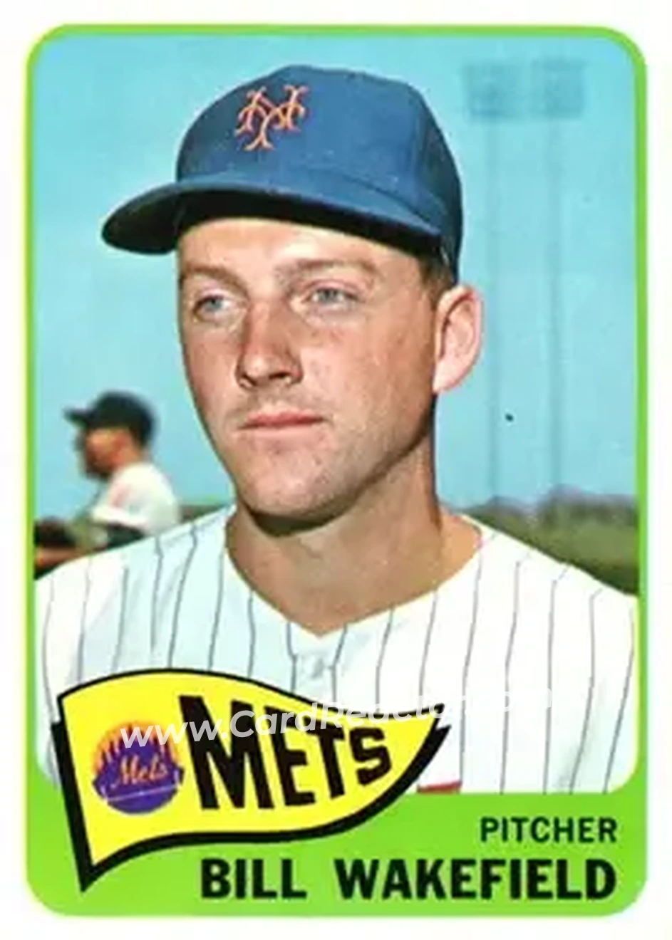 1965 Topps #167 - Bill Wakefield - New York Mets - Front