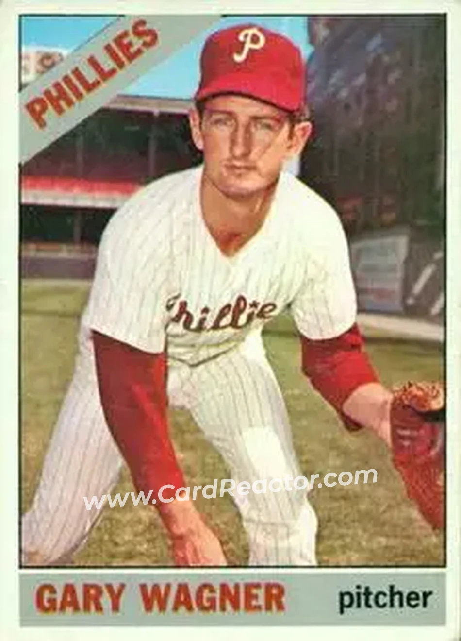 1966 O-Pee-Chee #151 - Gary Wagner - Philadelphia Phillies - Front