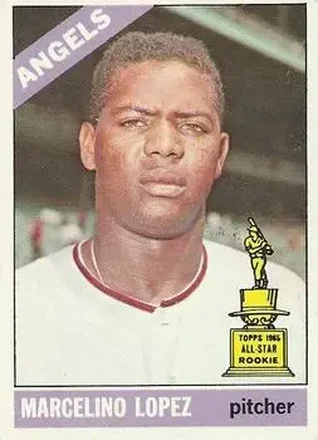 1966 O-Pee-Chee #155 - Marcelino Lopez - California Angels
