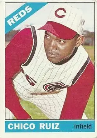 1966 O-Pee-Chee #159 - Chico Ruiz - Cincinnati Reds