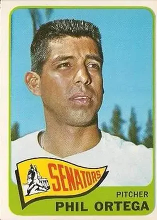 1965 O-Pee-Chee #152 - Phil Ortega - Washington Senators