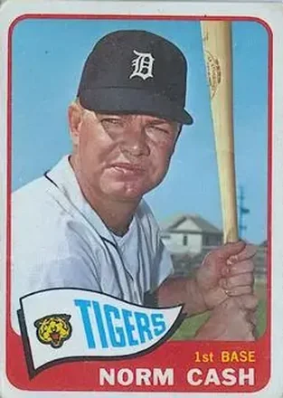 1965 O-Pee-Chee #153 - Norm Cash - Detroit Tigers