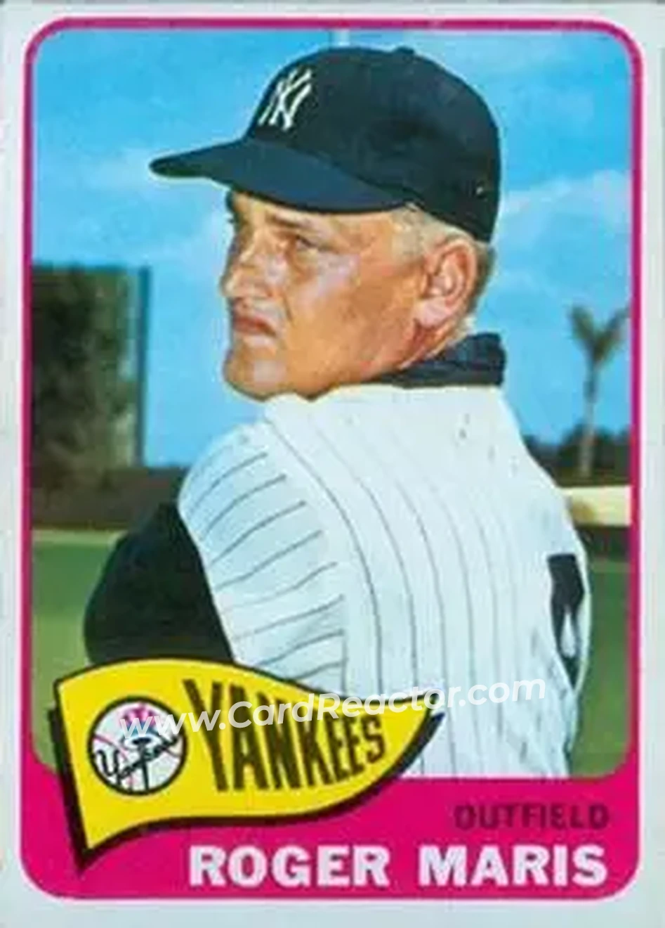 1965 O-Pee-Chee #155 - Roger Maris - New York Yankees - Front