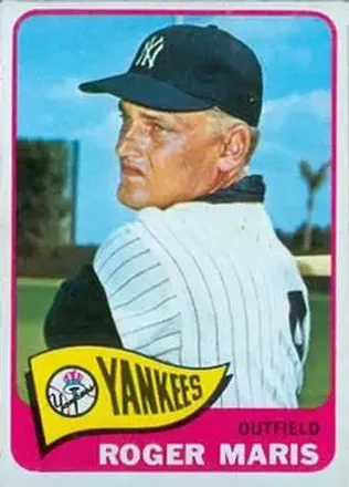 1965 O-Pee-Chee #155 - Roger Maris - New York Yankees