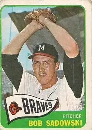 1965 O-Pee-Chee #156 - Bob Sadowski - Milwaukee Braves