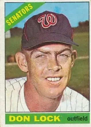 1966 O-Pee-Chee #165 - Don Lock - Washington Senators