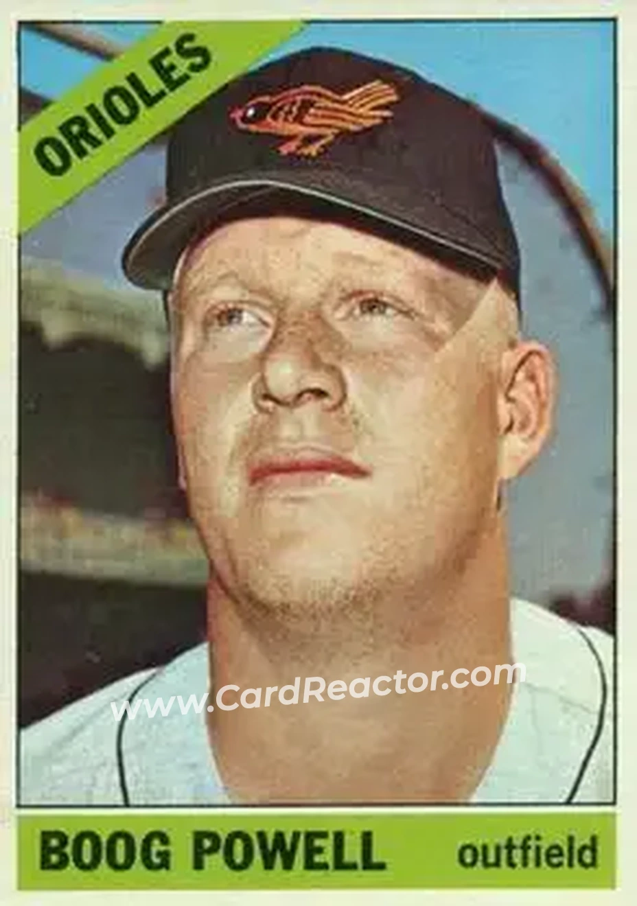 1966 O-Pee-Chee #167 - John Powell - Baltimore Orioles - Front