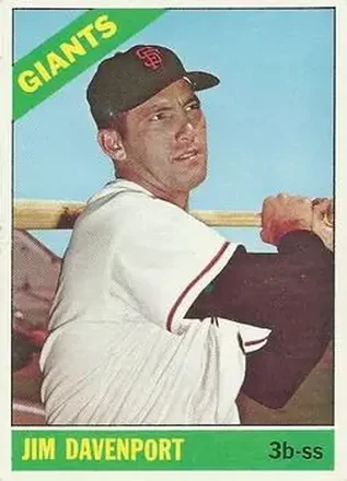 1966 O-Pee-Chee #176 - Jim Davenport - San Francisco Giants