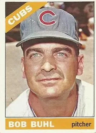 1966 O-Pee-Chee #185 - Bob Buhl - Chicago Cubs