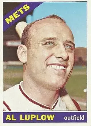 1966 O-Pee-Chee #188 - Al Luplow - New York Mets 1966 O-Pee-Chee #188 - Al Luplow - New York Mets
