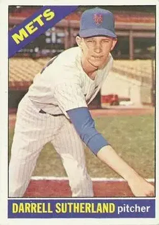 1966 O-Pee-Chee #191 - Darrell Sutherland - New York Mets