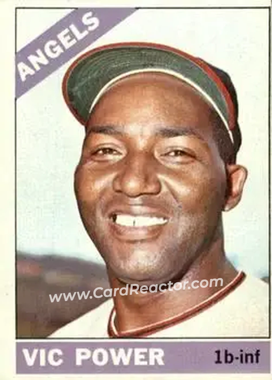 1966 O-Pee-Chee #192 - Vic Power - California Angels - Front