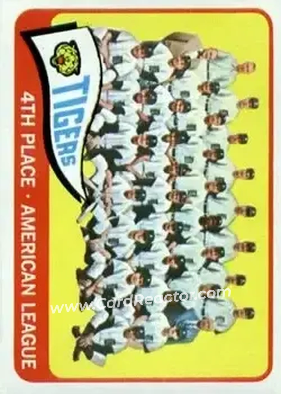 1965 Topps #173 - Card #173 - Detroit Tigers - Front