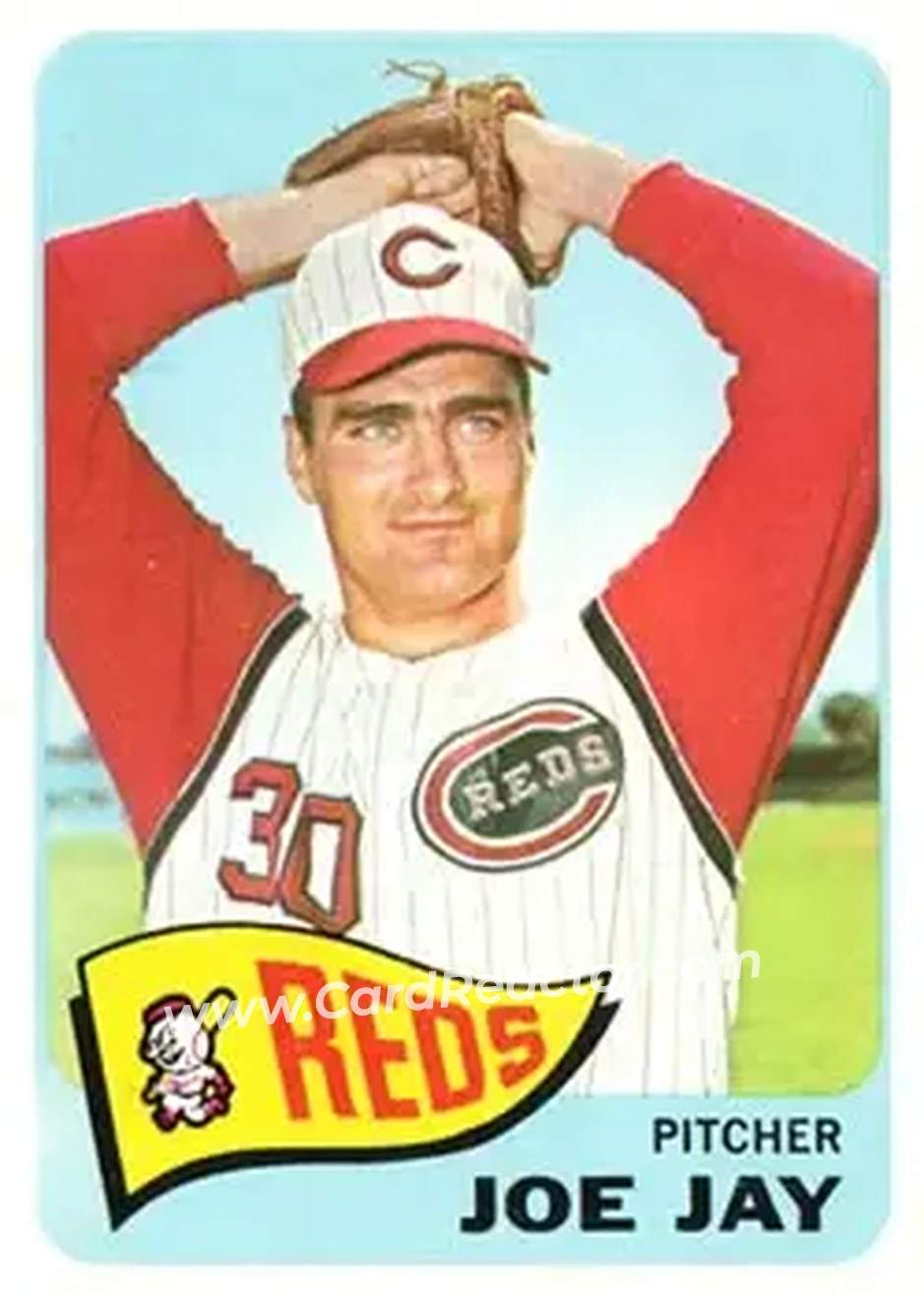 1965 Topps #174 - Joe Jay - Cincinnati Reds - Front
