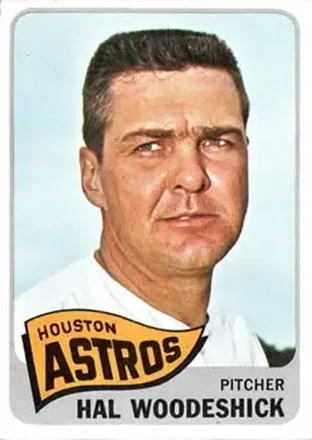 1965 Topps #179 - Hal Woodeshick - Houston Astros