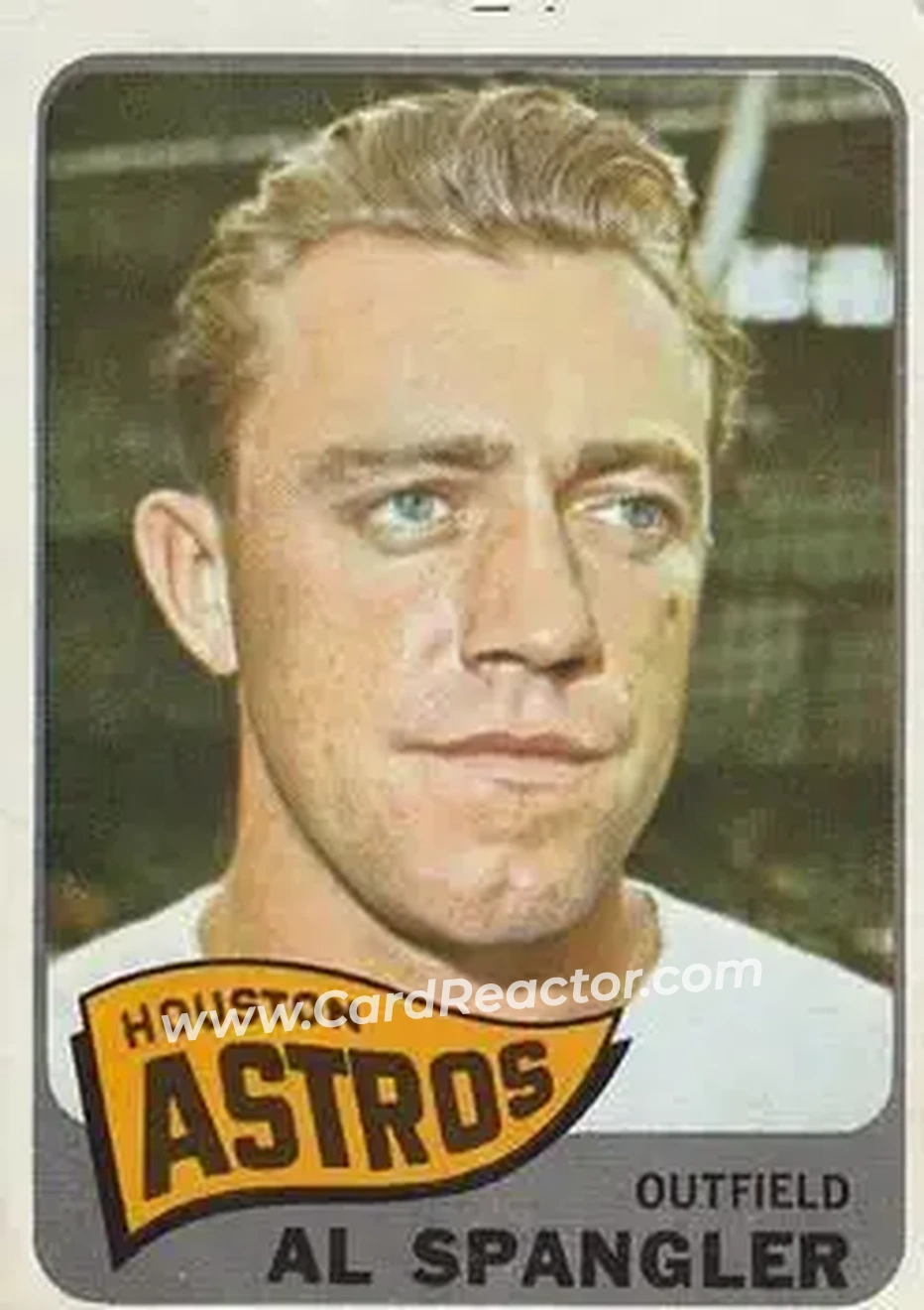 1965 O-Pee-Chee #164 - Al Spangler - Houston Astros - Front