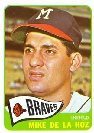 1965 O-Pee-Chee #182 - Mike de la Hoz - Milwaukee Braves