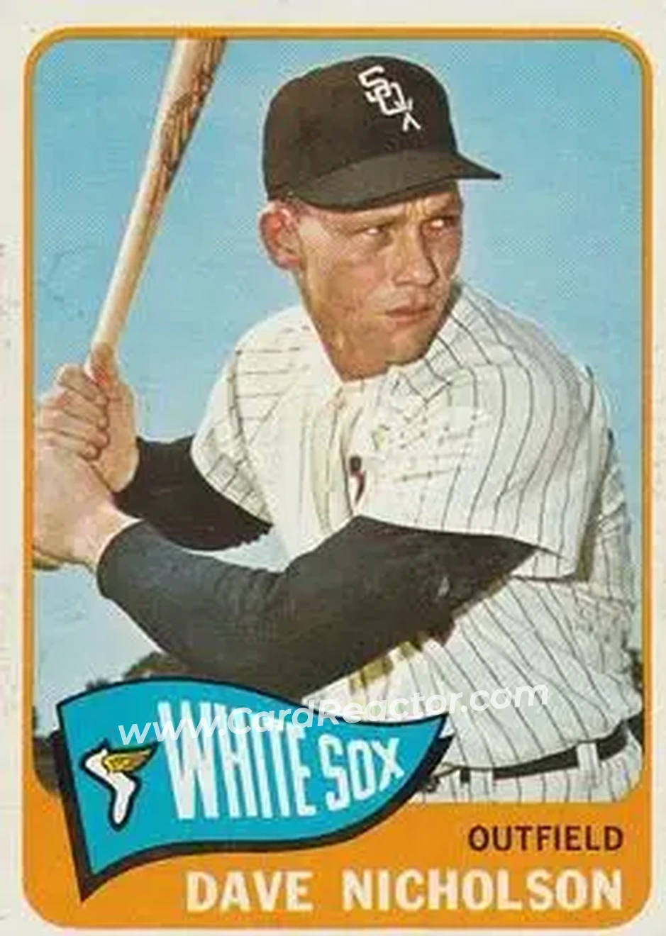 1965 O-Pee-Chee #183 - Dave Nicholson - Chicago White Sox - Front