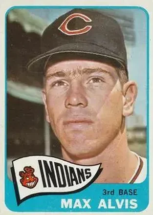 1965 O-Pee-Chee #185 - Max Alvis - Cleveland Indians