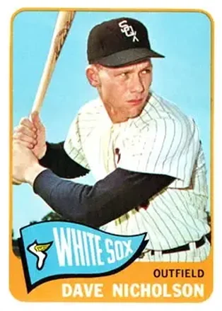 1965 Topps #183 - Dave Nicholson - Chicago White Sox
